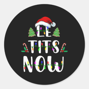 Adesivo Agora Natal Deixe Neve Festa Feia