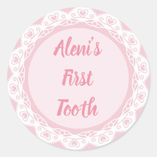 Adesivo Agra Hadig - Primeiro dente com Nome