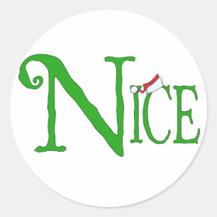 Adesivo Agradável para o Natal