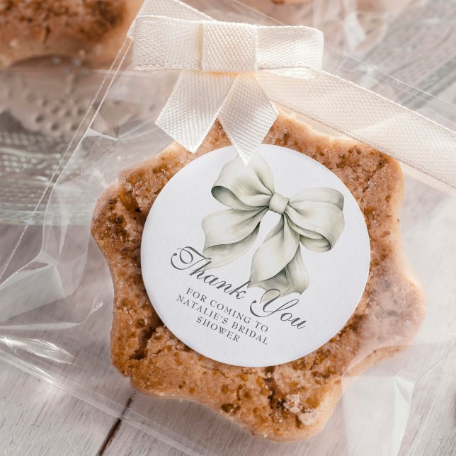 Adesivo Agradecimento Personalizado para Chá de Noiva com  (Criador carregado)