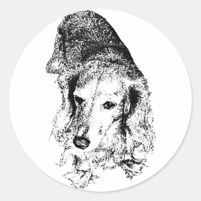 Adesivo Agrupe-se – Dachshund (Frente)