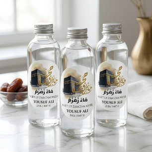 Adesivo ÁGUA DO Zam Zam KA'BAH HAJJ MABRUR