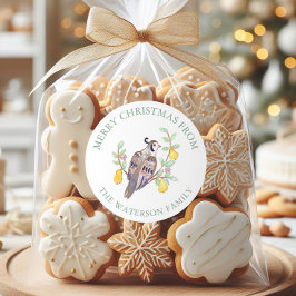 Adesivo Água Doze Dias de Presente de Natal