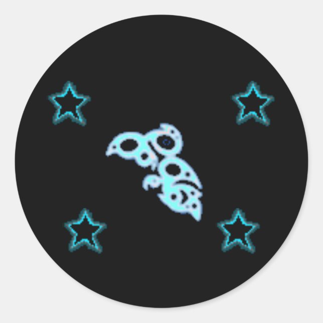 ADESIVO ÁGUA - ESTRELAS GODRUNS (Frente)