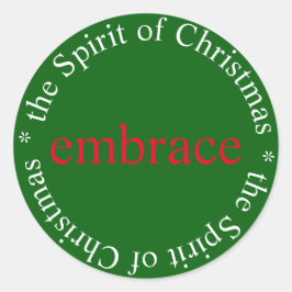 Adesivo Aguardente de vinheta de Natal