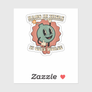 Adesivo aguentem aí, piora