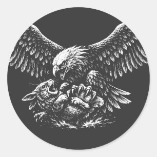 Adesivo Águia de Cinzas por BurnsInHell