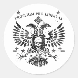 Adesivo Águia Dupla Moderna
