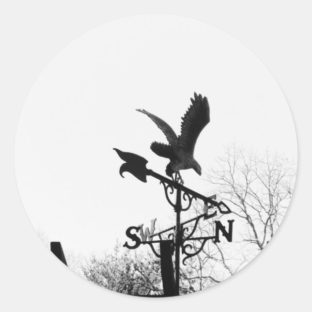 Adesivo Águia e Seta (Frente)