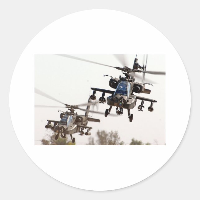 Adesivo AH-64 Apache (Frente)