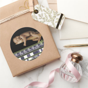 Adesivo AH Joy... É um menino! Foto do bebê