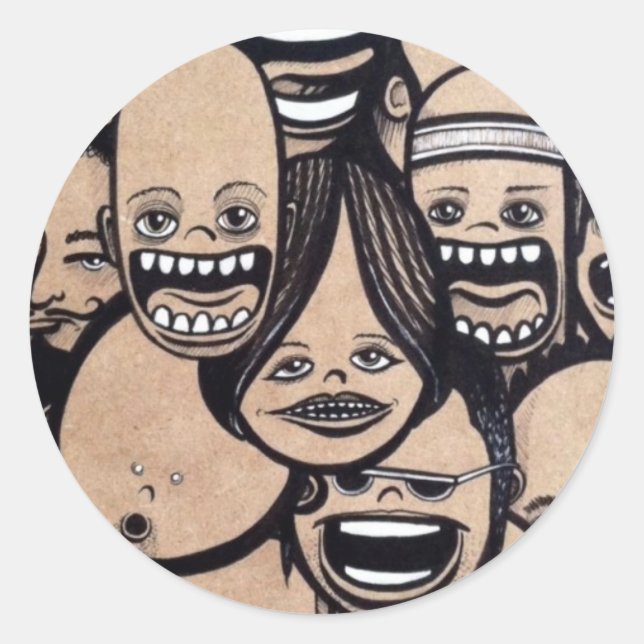 Adesivo Ahhh! (Frente)