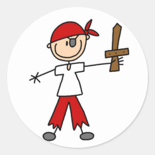 Adesivo Ahoy Matey Pirate Sticker
