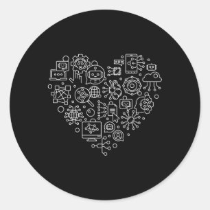 Adesivo Ai Cbot O Especialista Robô Oficial De Inteligênci