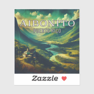 Adesivo Aibonito Porto Rico 3 Inch Vinyl Sticker