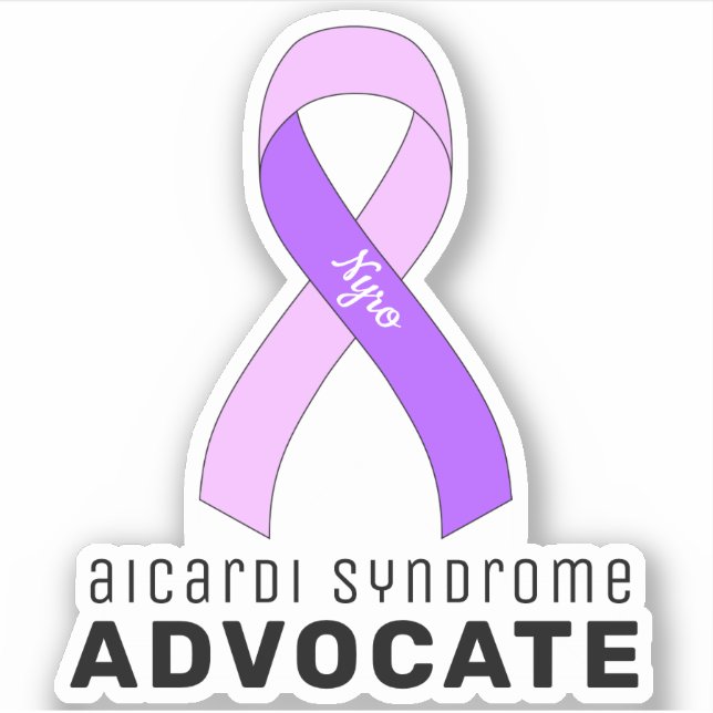 Adesivo Aicardi Síndrome de Advocate vinil Sticker (Frente)