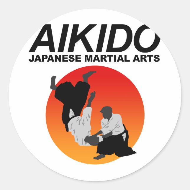 Adesivo Aikido 3 (Frente)