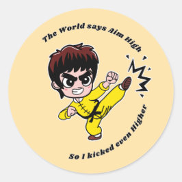 Adesivo Aim High Sticker