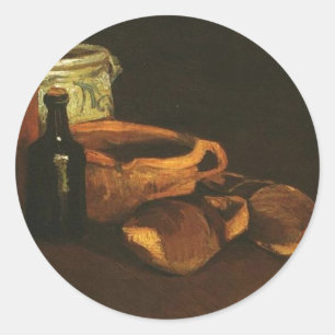 Adesivo Ainda com os Clogs e Potes, Van Gogh