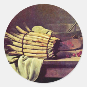 Adesivo Ainda vida com aspargo por Bonvin François