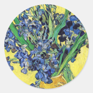 Adesivo Ainda vida com íris Vincent van Gogh