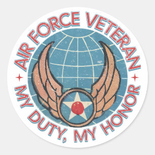 Adesivo Air Force Veteran