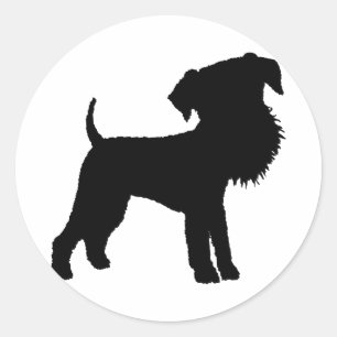 Adesivo Airedale principal grande engraçado Terrier