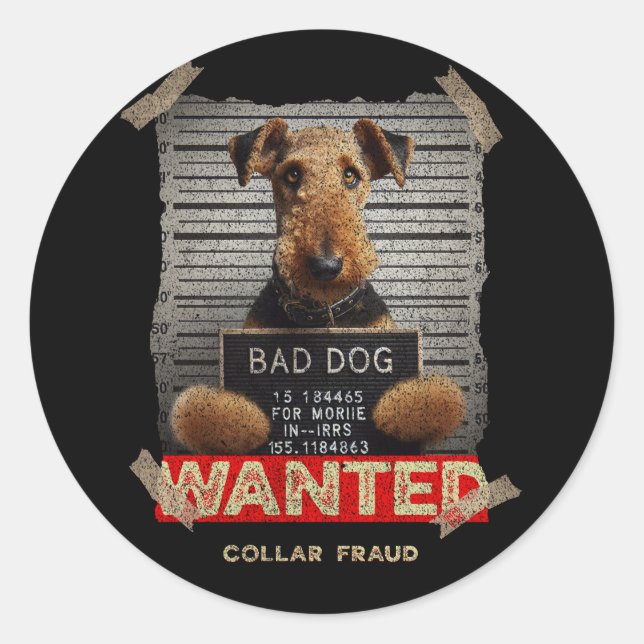 Adesivo Airedale Terrier (Frente)