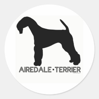Adesivo Airedale Terrier Sticker