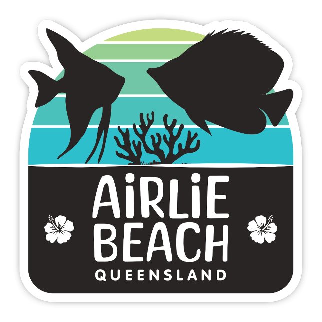 Adesivo Airlie Beach Sticker (Airlie Beach Queensland Sticker)
