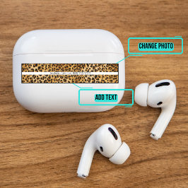 Adesivo Airpods Pro Case Skin Decorative - Leopard