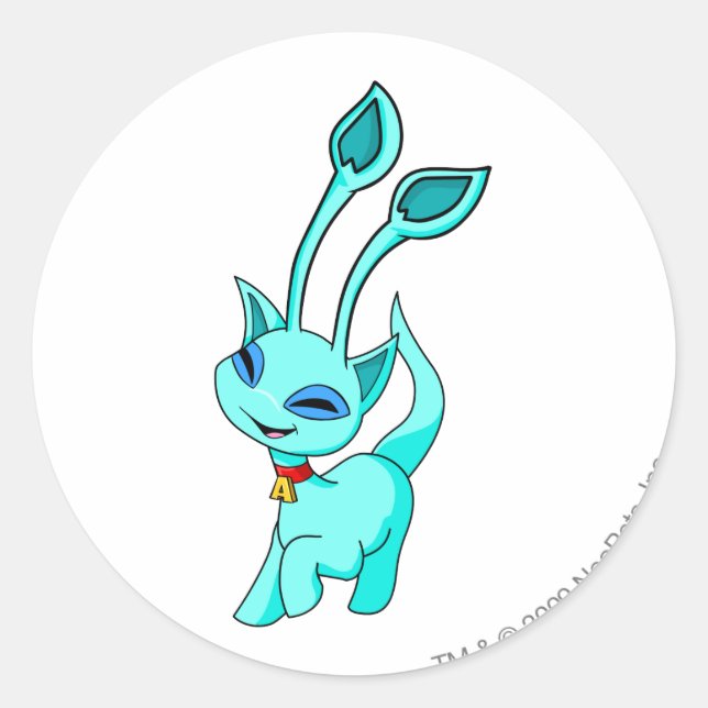 Adesivo Aisha Blue (Frente)