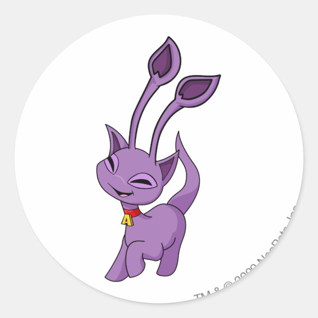 Adesivo Aisha Purple (Frente)
