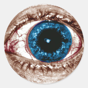 Adesivo Aiy, Aiy, Aiy Blue Iris Sticker