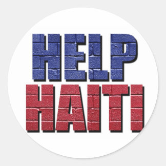 Adesivo Ajuda ao Haiti