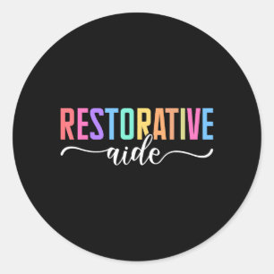 Adesivo Ajudante Restaurador Desenhos Preto Unisex-Adultos