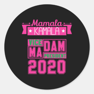 Adesivo Aka Kamala Harris Democrat Vice-Presidente 2020