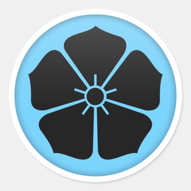 Adesivo Akechi Clan Kamon (Frente)