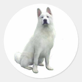 Adesivo Akita - Branco