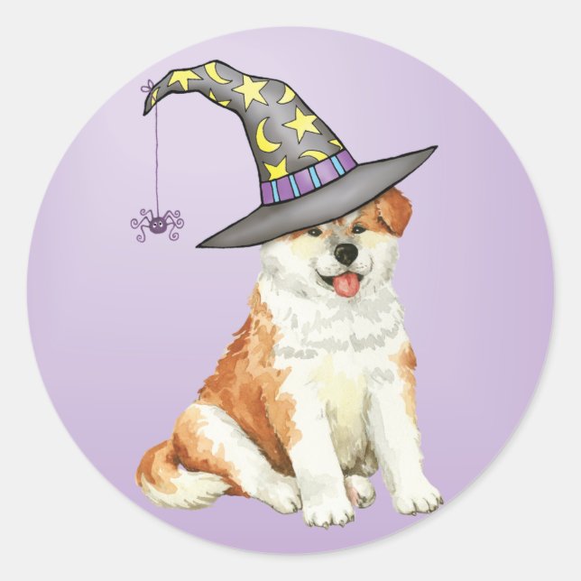 Adesivo Akita Witch (Frente)