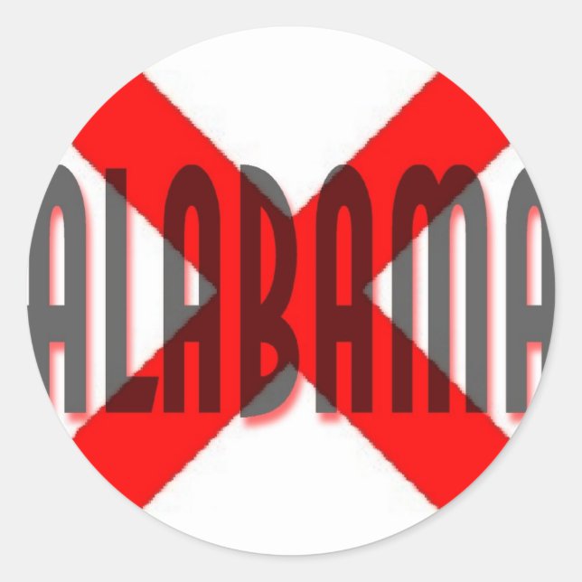 Adesivo Alabama (Frente)