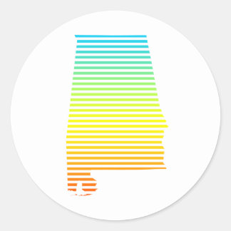 Adesivo alabama fade