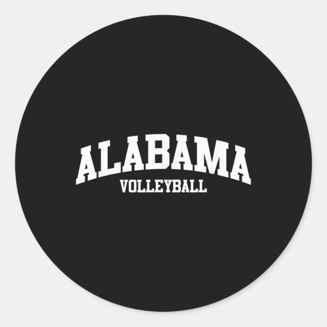 Adesivo Alabama Voleibol Estado Home (Frente)