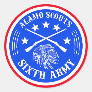 ADESIVO ALAMO SCOUTS 6 ARMY LOGO