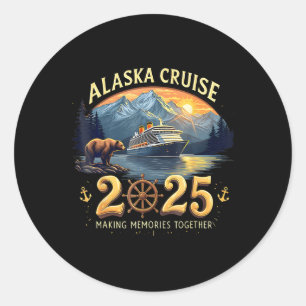 Adesivo Alaska Cruise 2025 Matching Family And Group Adven