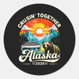 Adesivo Alaska Cruise 2026 Matching Family Friends Group A