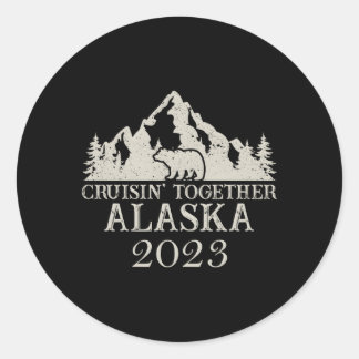 Adesivo Alaska Cruising Juntos 2023 Family Reunion Cruis