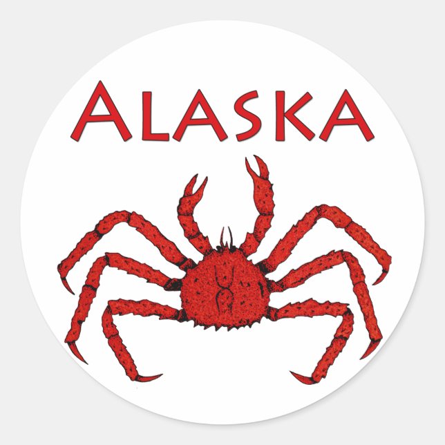 Adesivo Alaska King Crab (Frente)