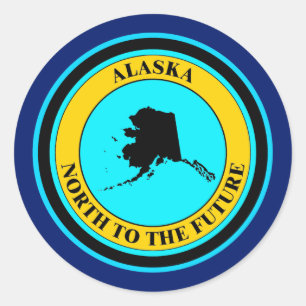 ADESIVO ALASKA NORTH TO THE FUTURE