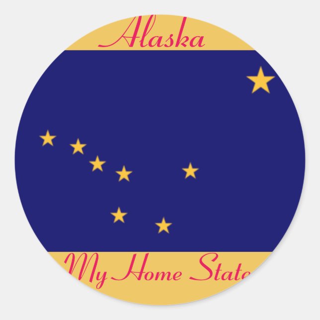 Adesivo Alaska Sticker (Frente)